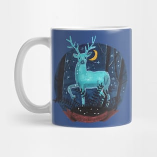 Blue Deer Mug